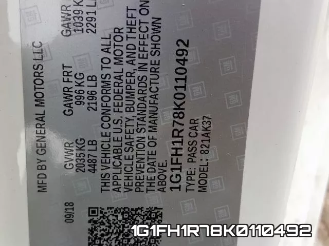 1G1FH1R78K0110492 фото 2