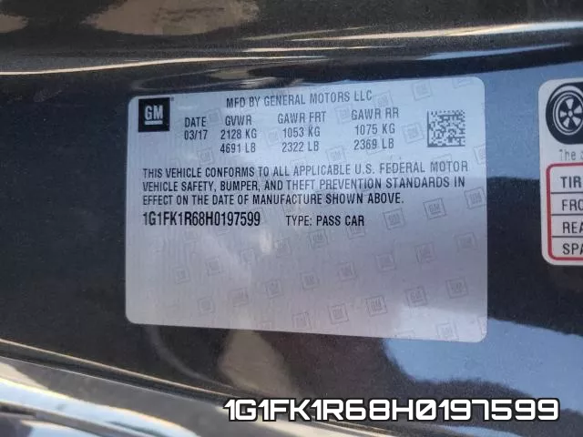 1G1FK1R68H0197599 фото 2