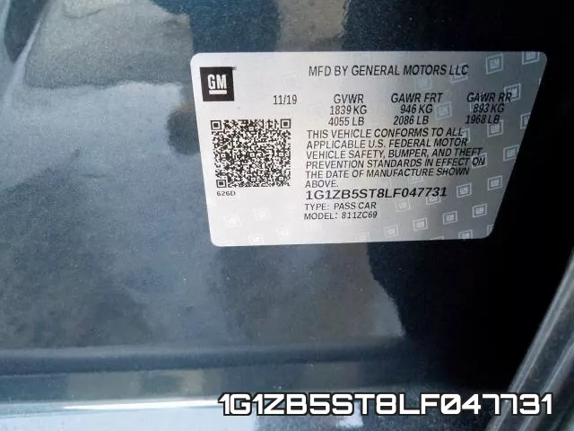 1G1ZB5ST8LF047731 фото 2