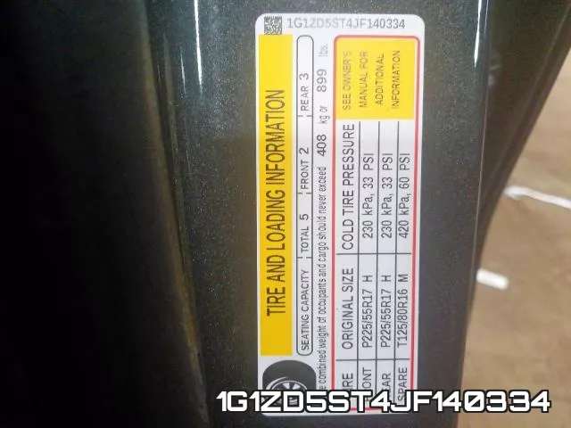 1G1ZD5ST4JF140334 фото 2
