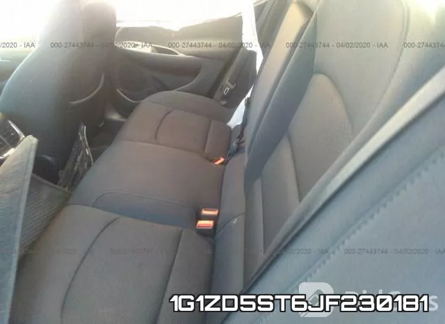 1G1ZD5ST6JF230181 фото 9