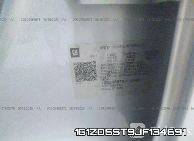 1G1ZD5ST9JF134691 фото 10