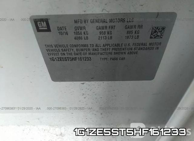 1G1ZE5ST5HF161233 фото 10