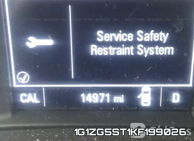 1G1ZG5ST1KF199026 фото 8
