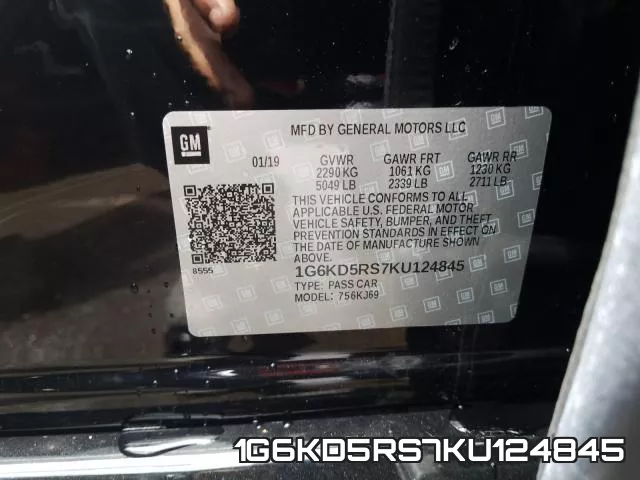1G6KD5RS7KU124845 фото 2