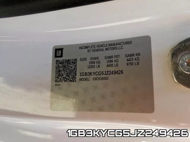 1GB3KYCG5JZ249426 фото 2
