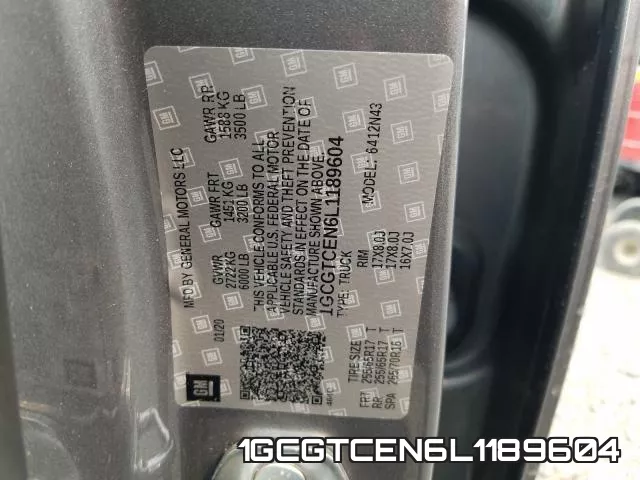 1GCGTCEN6L1189604 фото 2