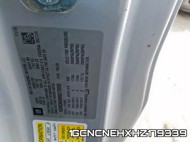 1GCNCNEHXHZ179339 фото 2