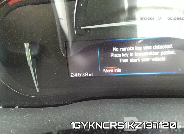 1GYKNCRS1KZ137120 фото 8