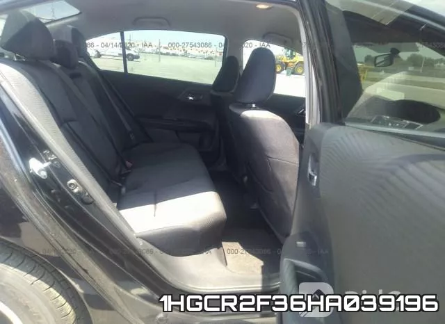1HGCR2F36HA039196 фото 9
