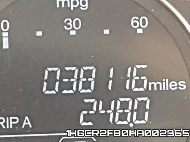 1HGCR2F80HA002365 фото 9