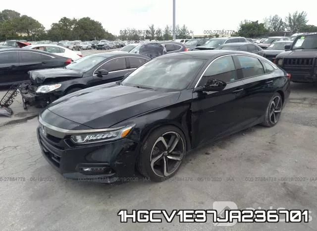 1HGCV1E37JA236701 фото 3