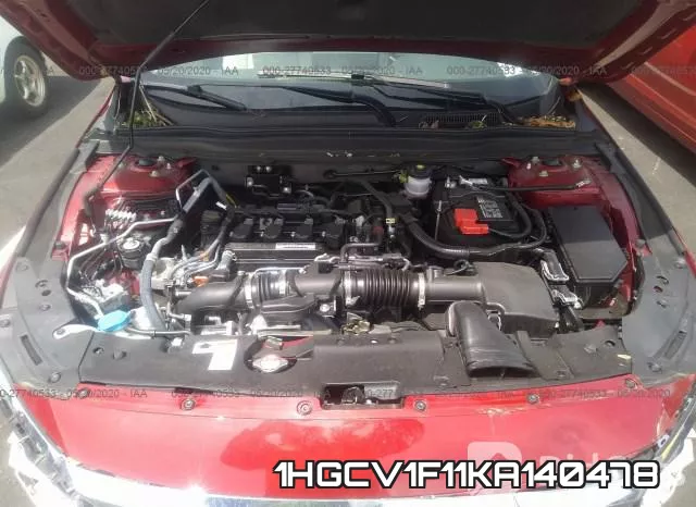1HGCV1F11KA140478 фото 2