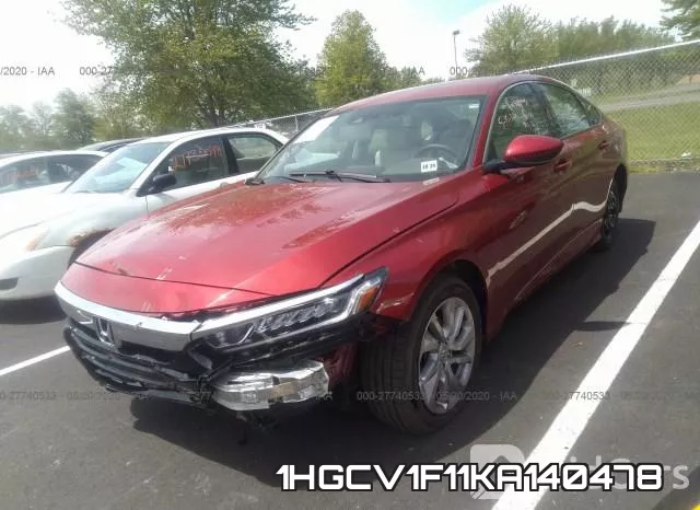 1HGCV1F11KA140478 фото 3