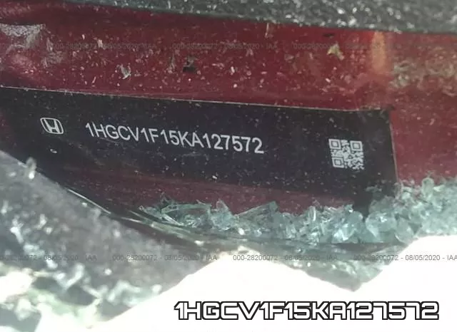 1HGCV1F15KA127572 фото 10