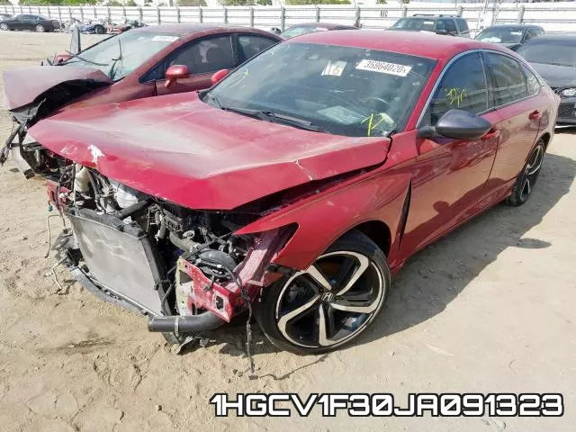 1HGCV1F30JA091323 фото 3