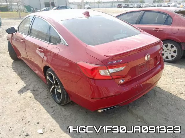 1HGCV1F30JA091323 фото 4
