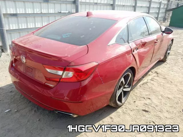 1HGCV1F30JA091323 фото 5