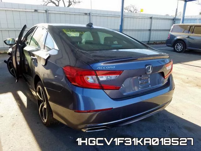 1HGCV1F31KA018527 фото 4
