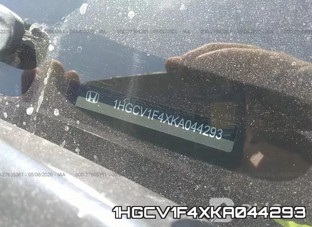 1HGCV1F4XKA044293 фото 10