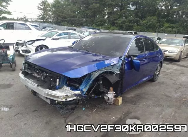 1HGCV2F30KA002597 фото 3