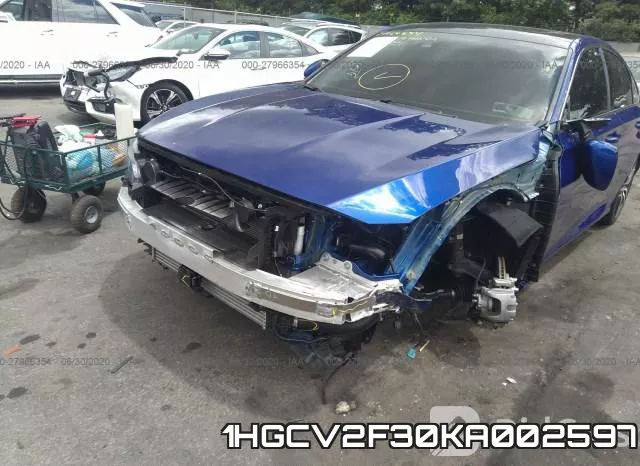 1HGCV2F30KA002597 фото 7