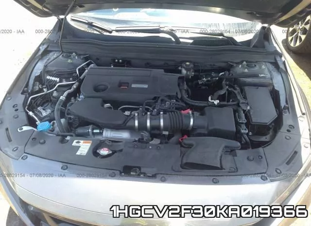 1HGCV2F30KA019366 фото 2