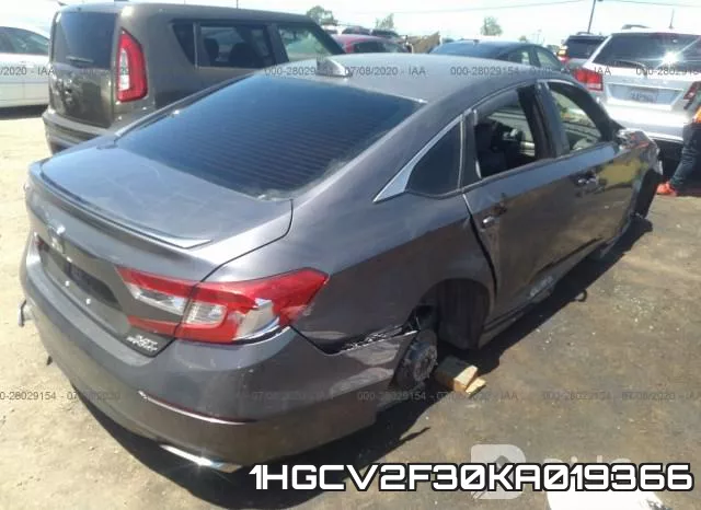 1HGCV2F30KA019366 фото 5