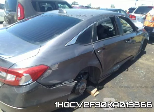 1HGCV2F30KA019366 фото 7