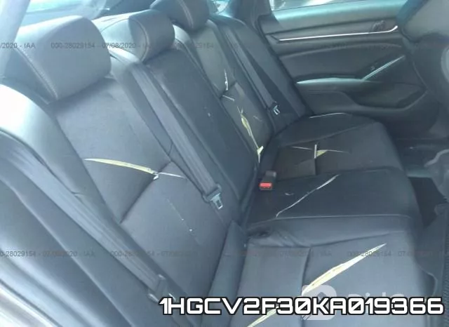 1HGCV2F30KA019366 фото 9