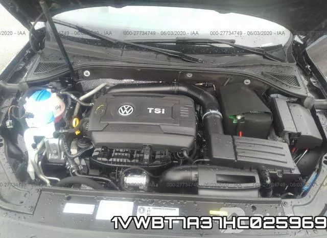 1VWBT7A37HC025969 фото 2