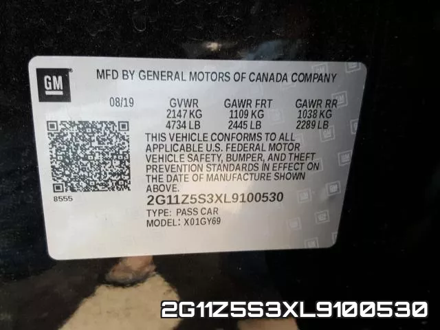 2G11Z5S3XL9100530 фото 2