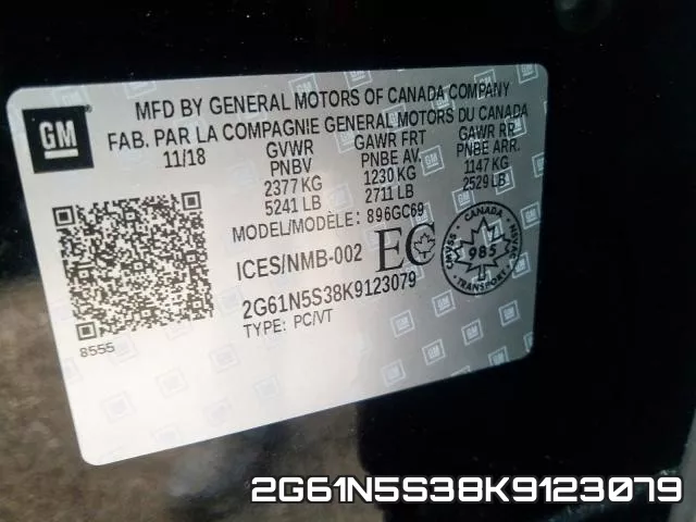 2G61N5S38K9123079 фото 2