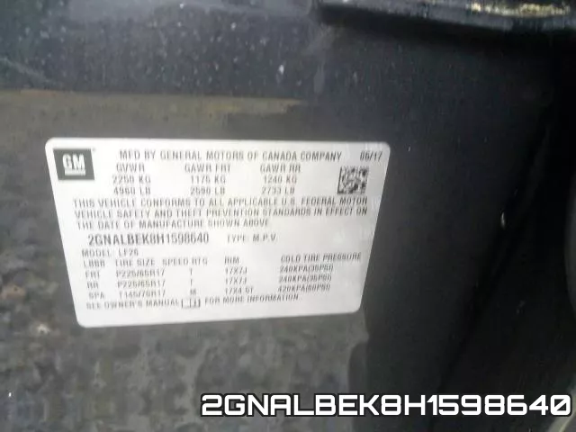 2GNALBEK8H1598640 фото 2