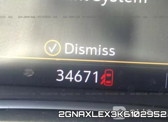 2GNAXLEX3K6102952 фото 8