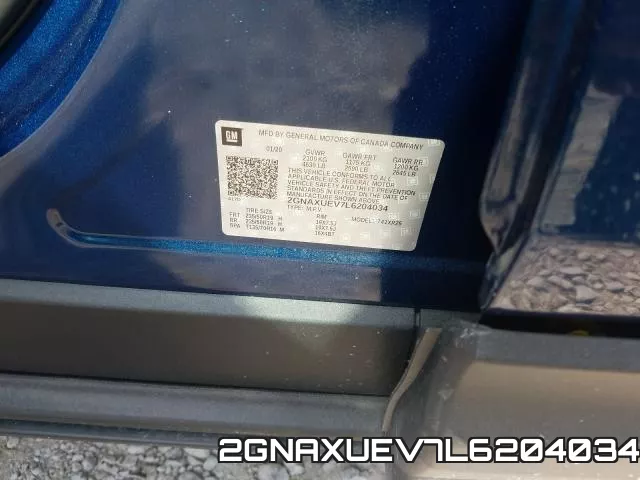 2GNAXUEV7L6204034 фото 2