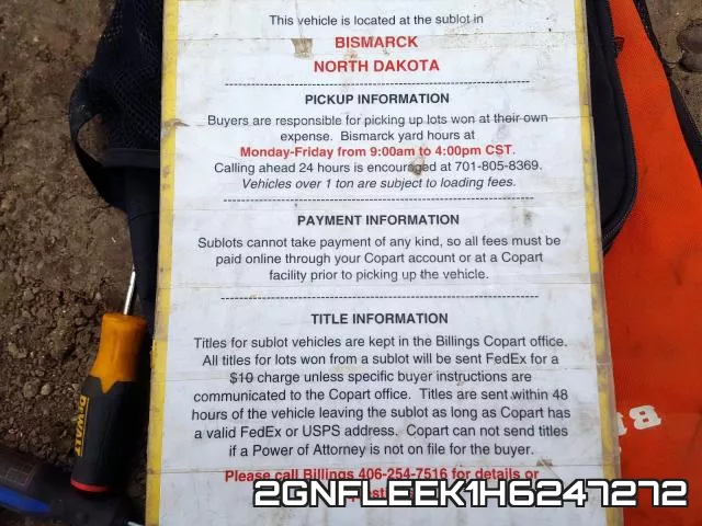 2GNFLEEK1H6247272 фото 10