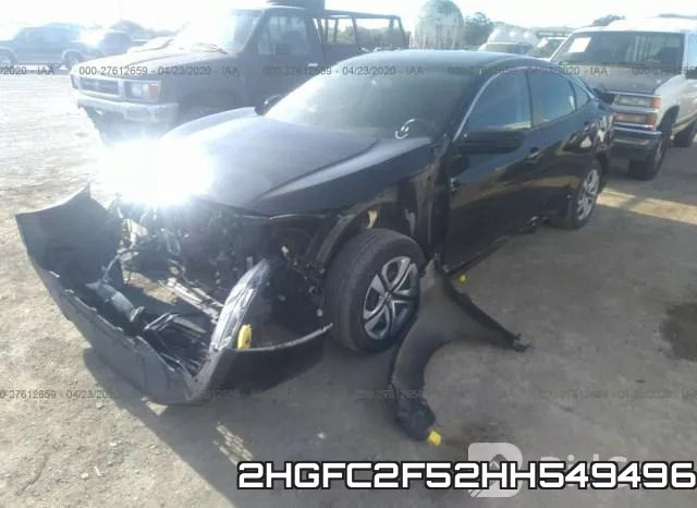 2HGFC2F52HH549496 фото 3