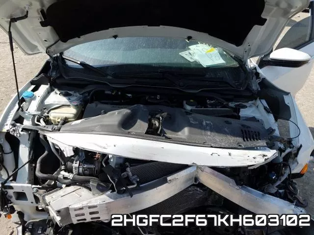 2HGFC2F67KH603102 фото 8