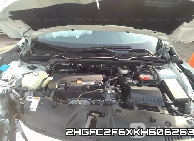 2HGFC2F6XKH606253 фото 2