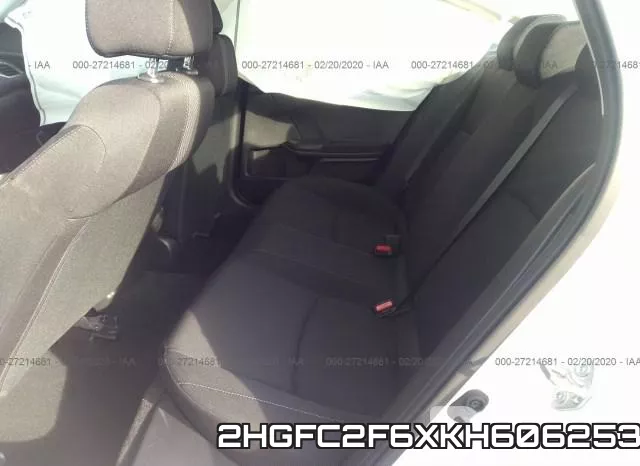 2HGFC2F6XKH606253 фото 9