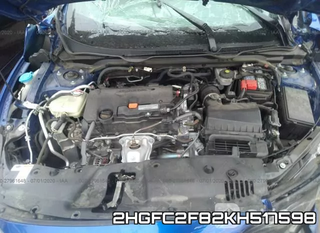 2HGFC2F82KH517598 фото 2