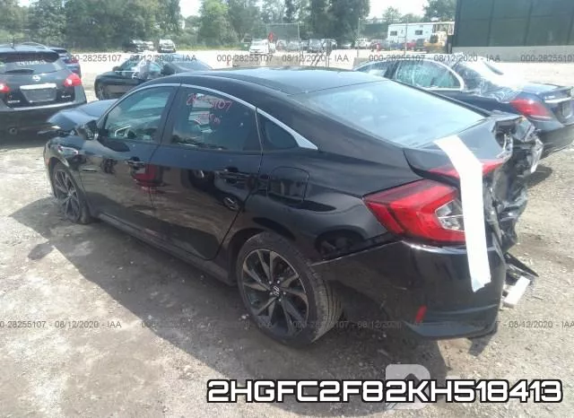 2HGFC2F82KH518413 фото 4