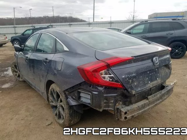 2HGFC2F86KH555223 фото 4