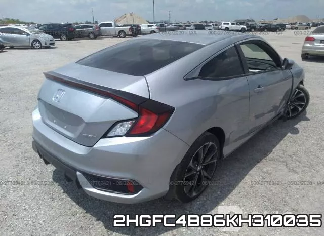 2HGFC4B86KH310035 фото 5