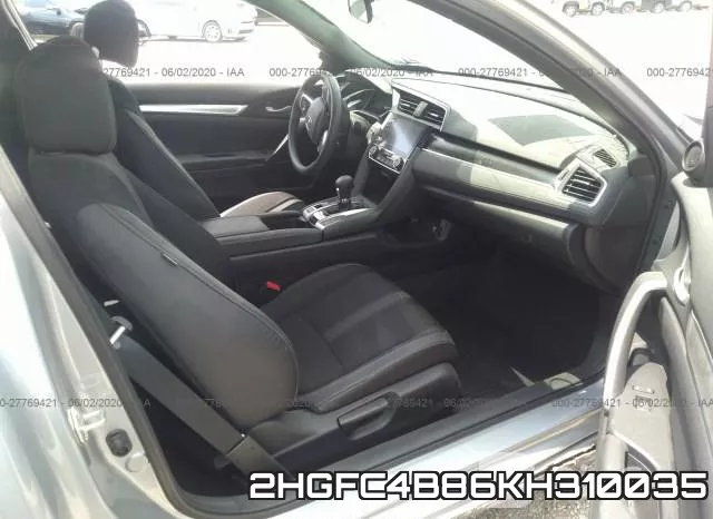 2HGFC4B86KH310035 фото 6
