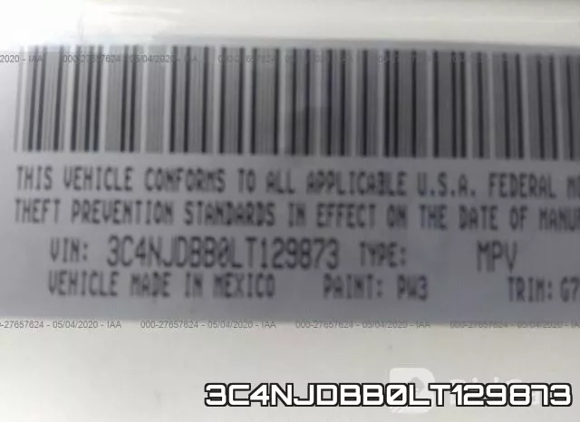 3C4NJDBB0LT129873 фото 10