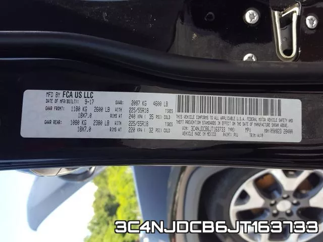 3C4NJDCB6JT163733 фото 2