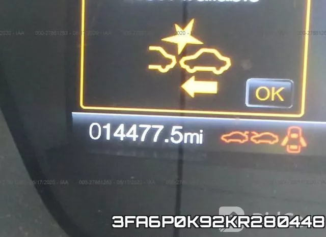 3FA6P0K92KR280448 фото 8