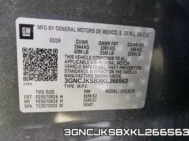 3GNCJKSBXKL266563 фото 2